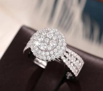 Anel de prata feminino Joia de prata