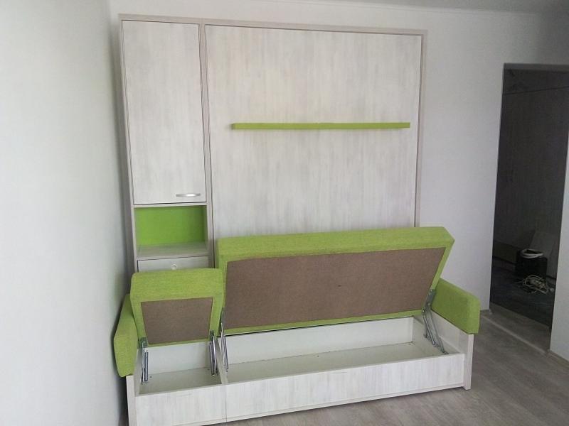 pat rabatabil garsoniera pret, paturi rabatabile garsoniere, pat rabatabil camera mica