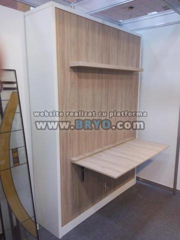 pat rabatabil cu masa la comanda, comenzi paturi rabatabile Bucuresti, oferta de pat rabatabil