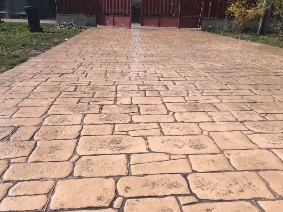 beton amprentat