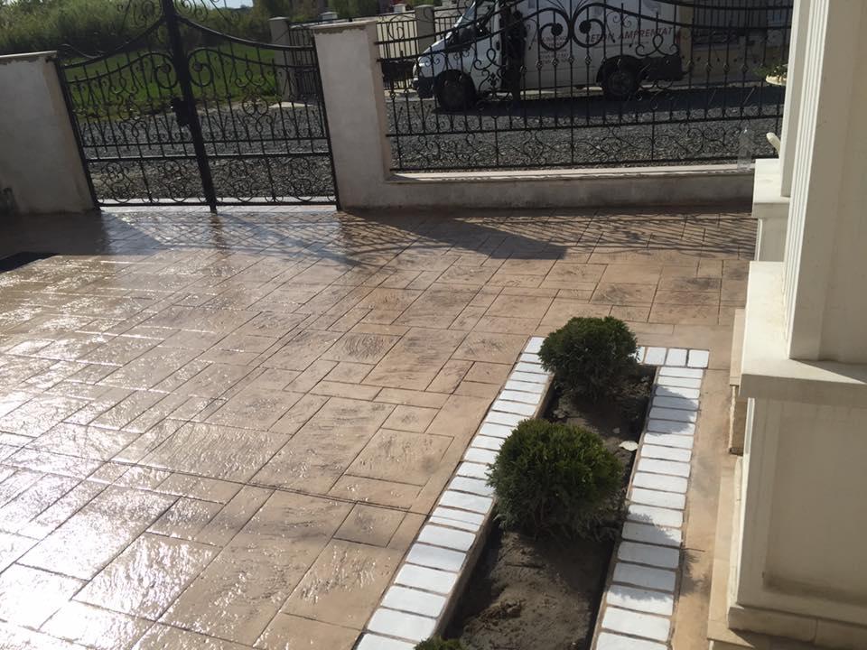 beton amprentat