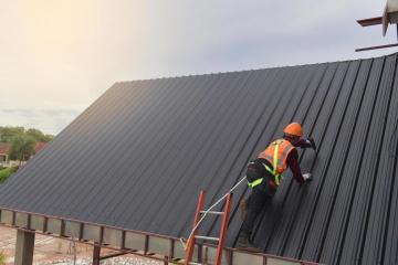 constructie acoperis tabla cutata pret, instalare acoperis, firma acoperisuri tabla cutata pret