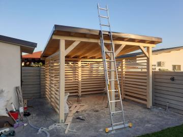 constructii foisoare gradina, pret foisor curte, realizare foisoare din lemn
