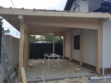 constructii terase casa, terase vile, pret terasa din lemn