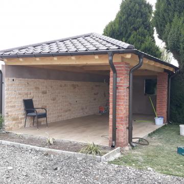 constructii terase casa, terase vile, pret terasa din lemn