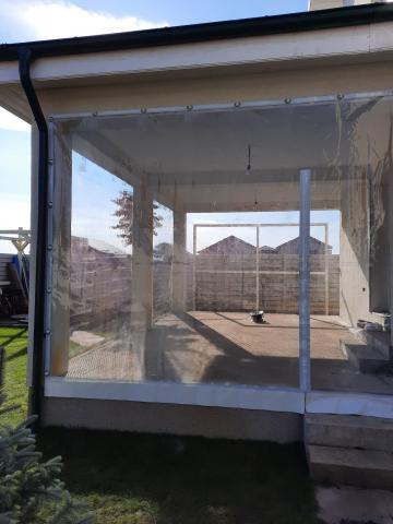 folie transparenta inchidere terasa foisor pret, folii inchidere foisoare preturi