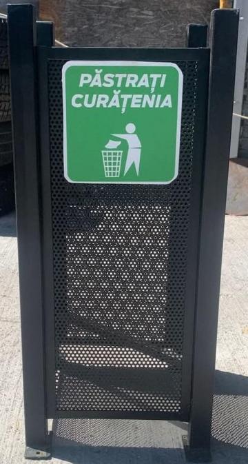 cos de gunoi parcuri publice, producator cosuri de gunoi pret, vanzare cosuri de gunoi lemn metal plastic