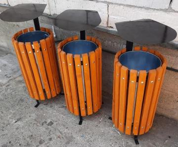 cos de gunoi parcuri publice, producator cosuri de gunoi pret, vanzare cosuri de gunoi lemn metal plastic