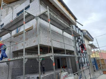 placare polistiren, pret termosistem case si vile, pret termoizolatie cladiri preturi, montaj polistiren pe cladiri, preturi montaj vata bazaltica