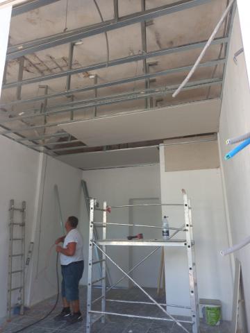 pret manopera tavane gips carton, tavane din gips carton montaje echipa meseriasi