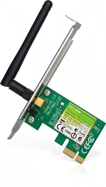 Adaptor wireless TP-Link N150, placa de retea wireless, placa retea oferta unitate protejata 