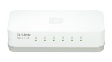 Switch D-Link GO-SW-5E, switch retea ieftin , switch 5 porturi unitate protejata