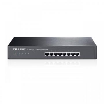  Switch TP-Link TL-SG1008, switch 8 porturi gigabit, unitate protejata
