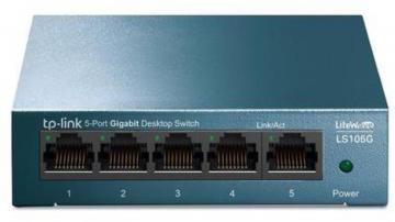 TP-LINK 5-PORT GIGABIT SWITCH LS1005G, switch retea unitate protejata ,switch ieftin 