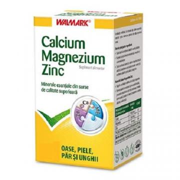 Calcium Magnezium Zinc 100tb+30 tb cadou