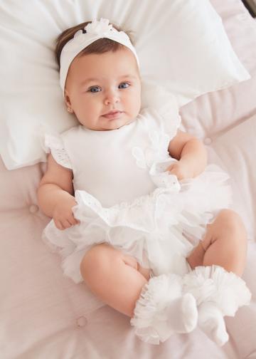 Body NEWBORN FETITA Alb, pret Body, magazin online Body-uri si Tricouri Nou-nascut Fetita   0-18 luni, oferta Body, preturi Body-uri si Tricouri, oferte Body Nou-nascut Fetita   0-18 luni, magazin produse Mayoral