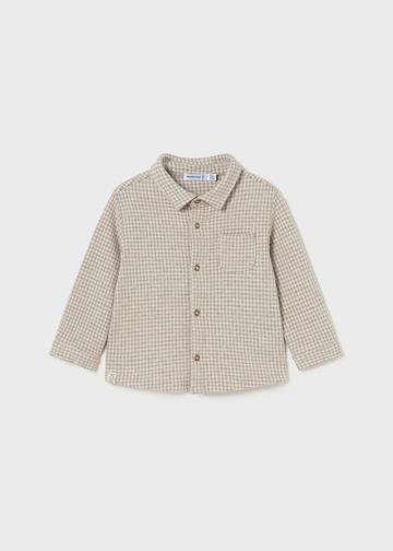 Camasa BABY BAIAT Latte vig, pret Camasa, magazin online Bluze si Camasi Bebe Baiat 6-36 luni, oferta Camasa, preturi Bluze si Camasi, oferte Camasa Bebe Baiat 6-36 luni, magazin produse Mayoral