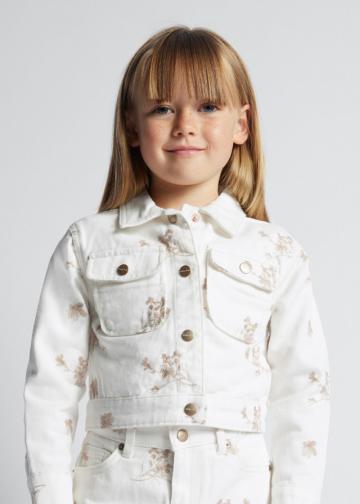 Geaca MINI FETITA Crema, pret Geaca, magazin online Geci si Jachete Fetita 2-9 ani, oferta Geaca, preturi Geci si Jachete, oferte Geaca Fetita 2-9 ani, magazin produse Mayoral