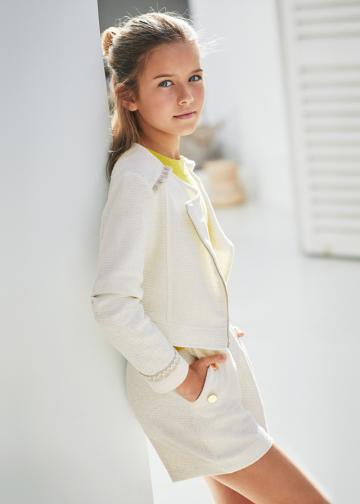 Pantaloni MISS Ecru, pret Pantaloni, magazin online Pantaloni si Fuste Fata 8-18 ani, oferta Pantaloni, preturi Pantaloni si Fuste, oferte Pantaloni Fata 8-18 ani, magazin produse Mayoral