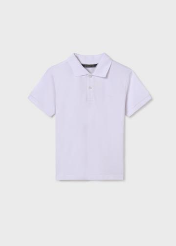 Polo BAIAT Alb, pret Polo, magazin online Tricouri Polo Baiat 8-18 ani, oferta Polo, preturi Tricouri Polo, oferte Polo Baiat 8-18 ani, magazin produse Mayoral