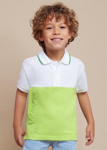 Polo MINI BAIAT Kiwi, pret Polo, magazin online Tricouri Polo Baiat 2-9 ani, oferta Polo, preturi Tricouri Polo, oferte Polo Baiat 2-9 ani, magazin produse Mayoral