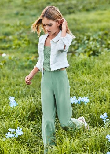 Salopeta MISS Menta, pret Salopeta, magazin online Salopete Fata 8-18 ani, oferta Salopeta, preturi Salopete, oferte Salopeta Fata 8-18 ani, magazin produse Mayoral