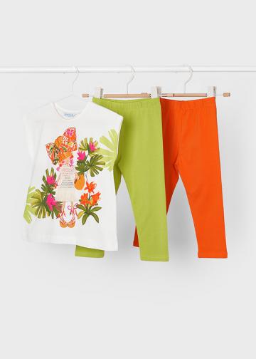 Set MINI FETITA Orange, pret Set, magazin online Seturi Fetita 2-9 ani, oferta Set, preturi Seturi, oferte Set Fetita 2-9 ani, magazin produse Mayoral