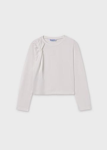Tricou MISS Ecru, pret Tricou, magazin online Tricouri Fata 8-18 ani, oferta Tricou, preturi Tricouri, oferte Tricou Fata 8-18 ani, magazin produse Mayoral